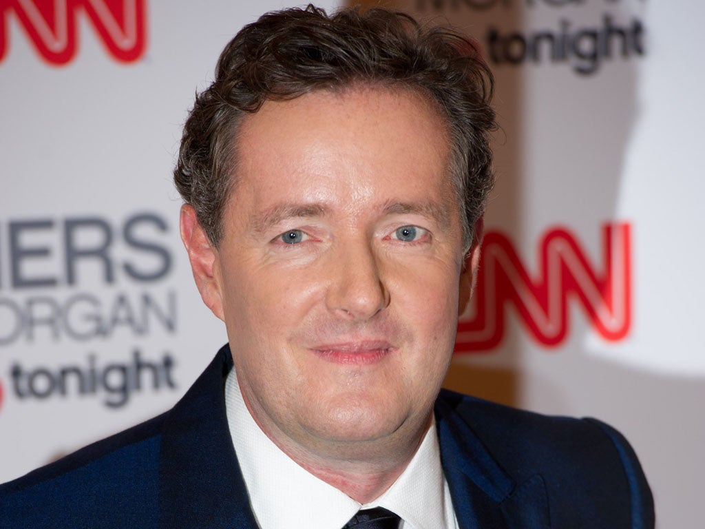 Piers Morgan attends his 'Piers Morgan Tonight' CNN launch Party at the Mandarin Oriental Hotel