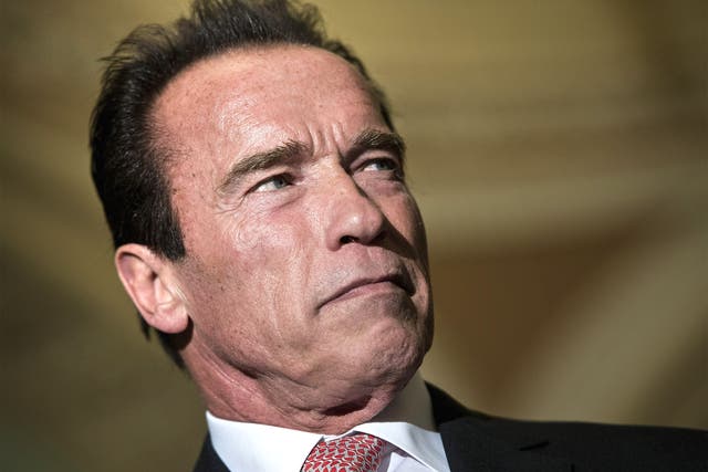 Arnold Schwarzenegger joined the group attacking rightwing policies on the environment
