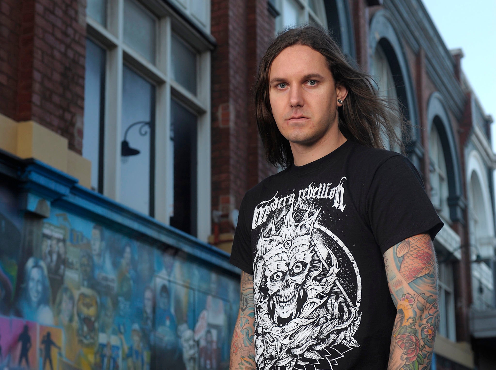 Lambesis filed for divorce from his wife Meggan – with whom he shares three adopted Ethiopian children – in 2012