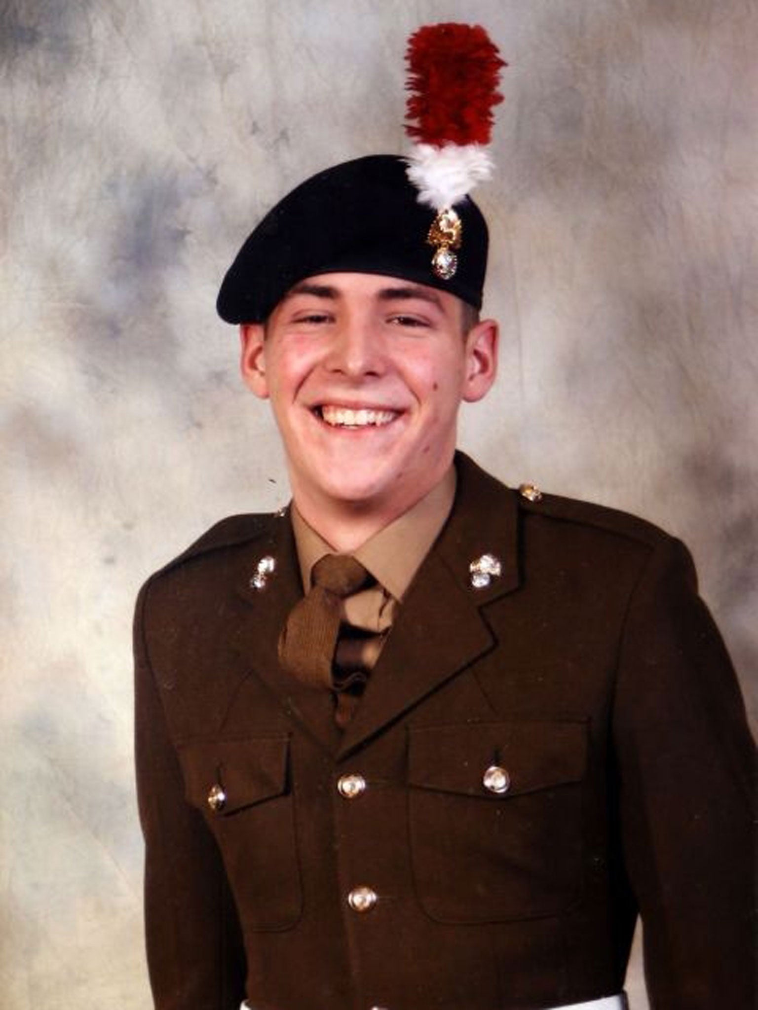 Drummer Lee Rigby of the Royal Regiment of Fusiliers, a British Army soldier, who was attacked and killed by two men near the Royal Artillery Barracks in Woolwich, southeast London.