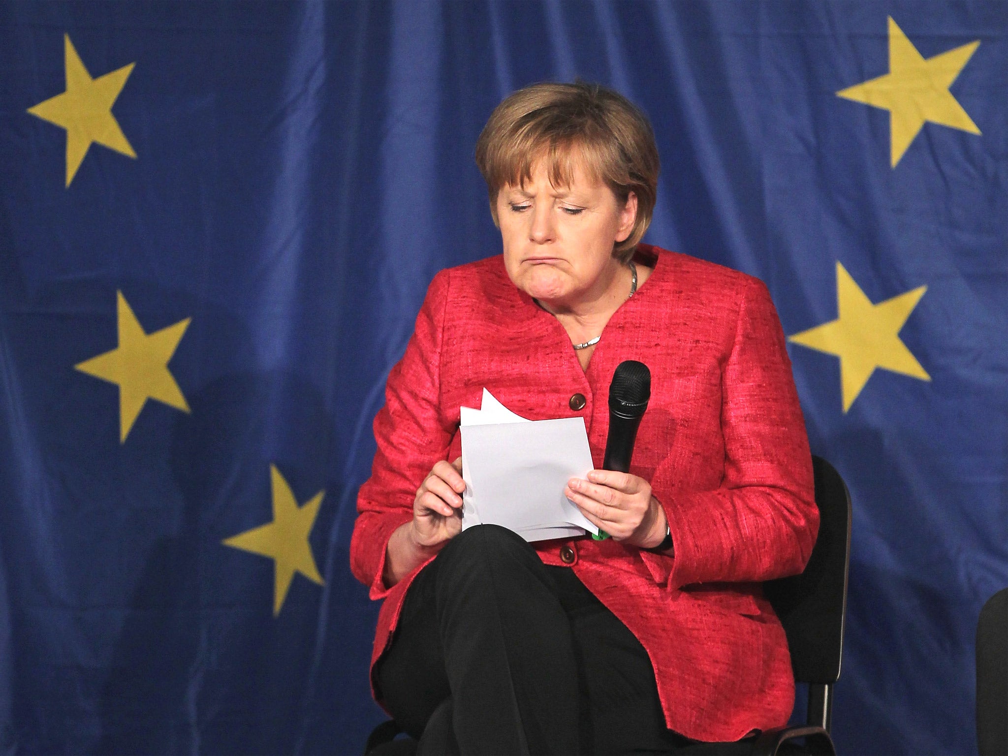 Angela Merkel is expected to stress Britain’s importance within the European Union