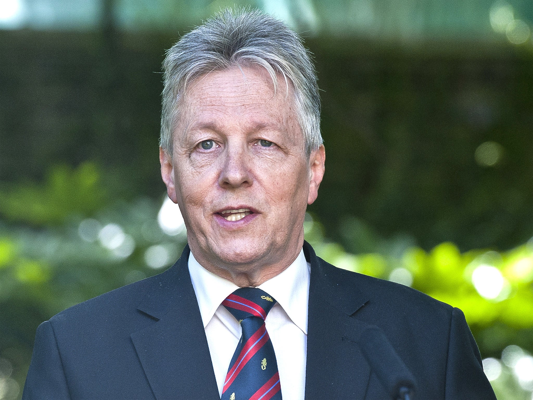 Peter Robinson said he felt ‘deceived’ by the Government