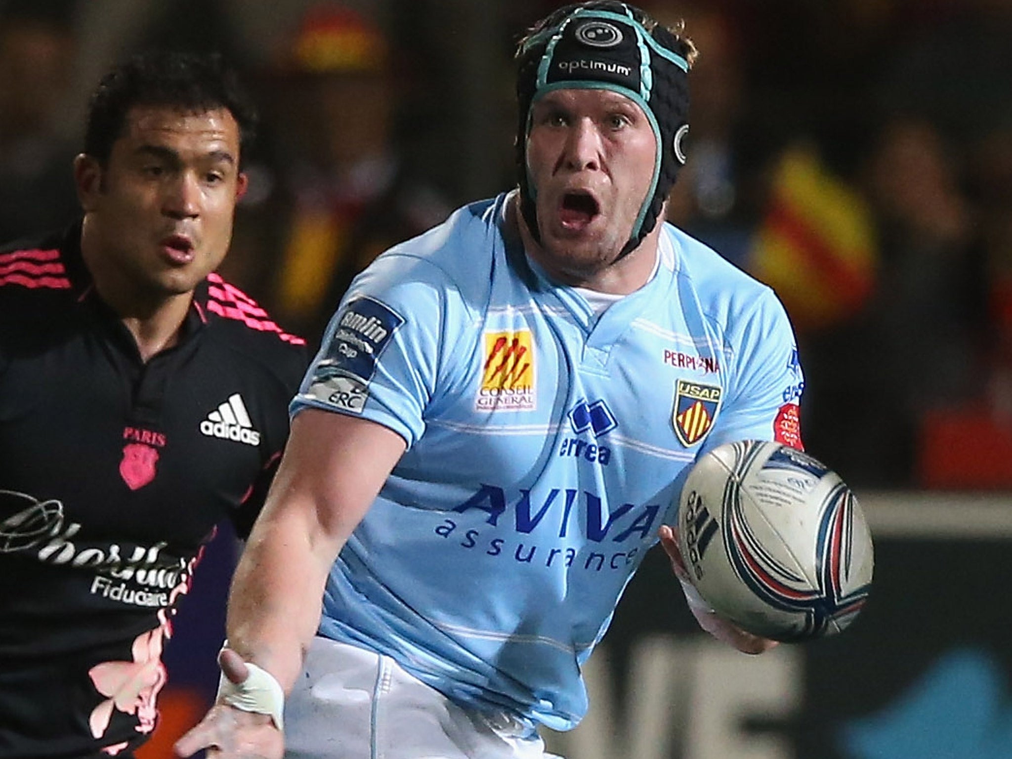 Luke Narraway will leave Perpignan at the end of the season after two years in French rugby