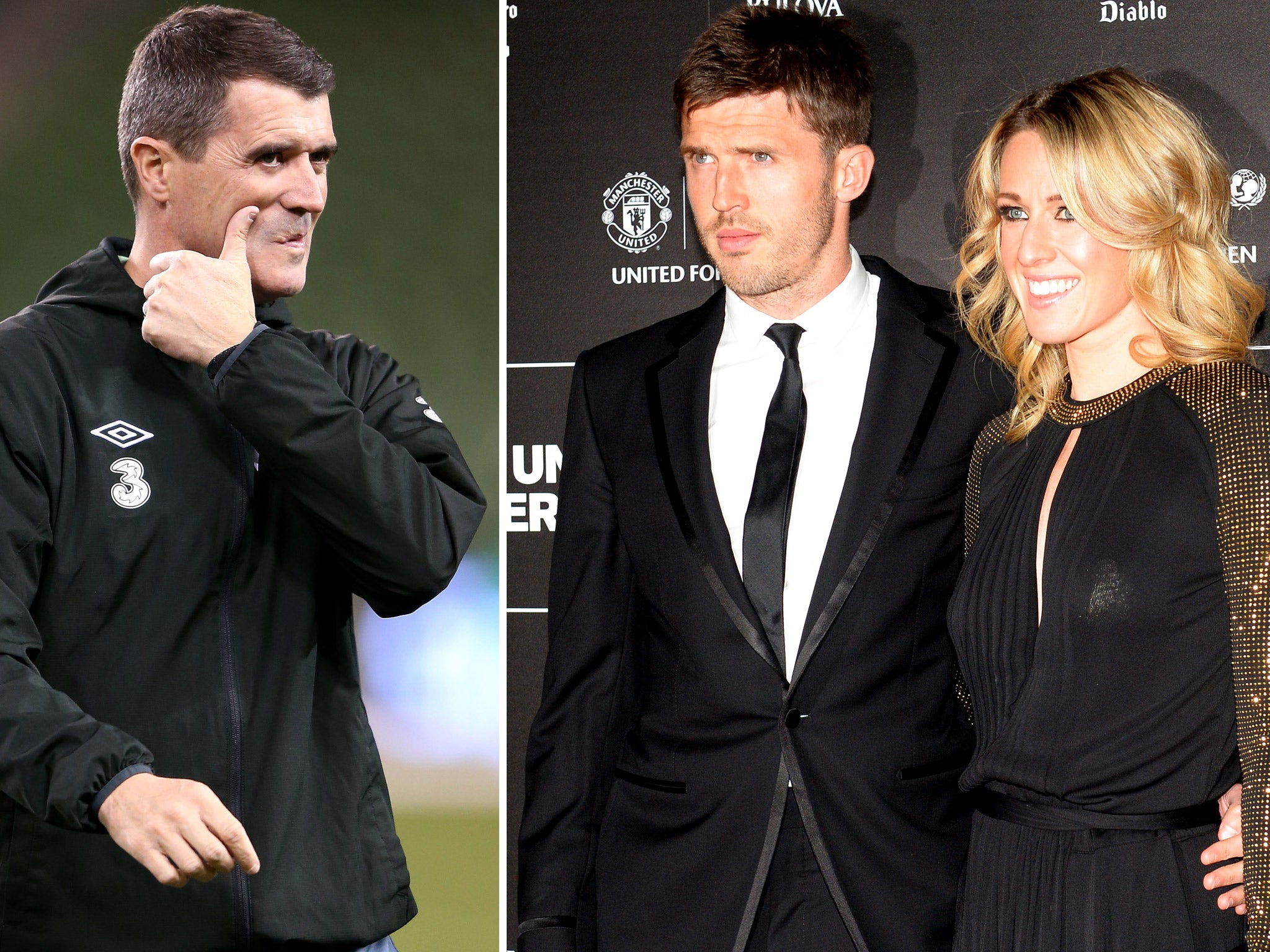 Roy Keane derided Michael Carrick for giving a ‘flat’ interview, which provoked his wife, Lisa