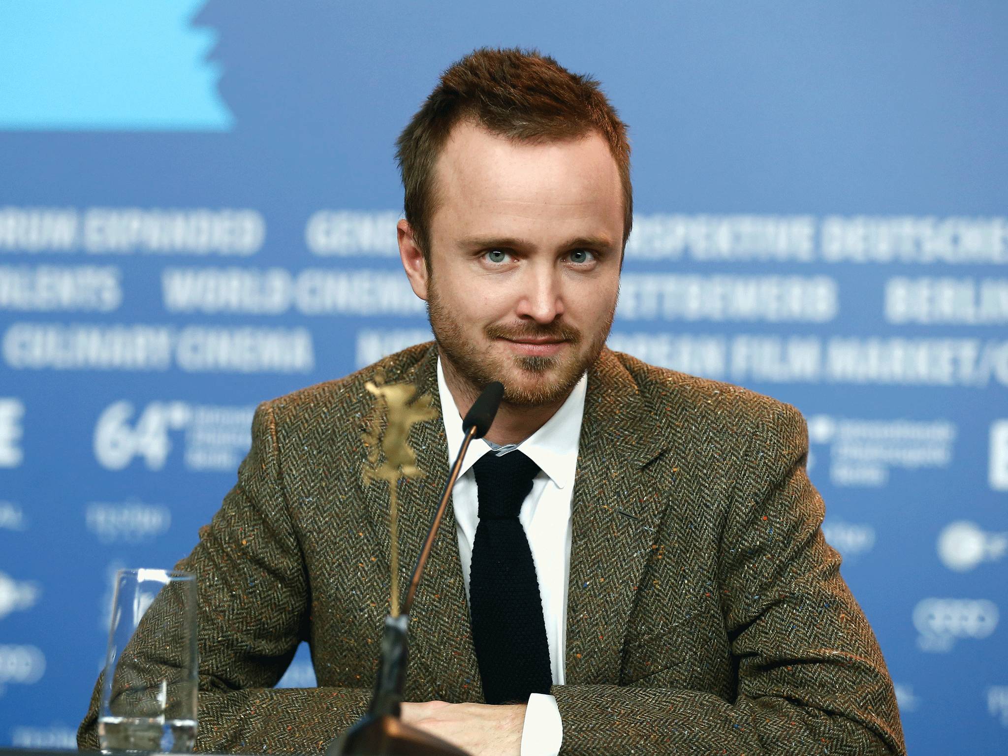 Aaron Paul may have to summon an elbow drop during the WWE appearance