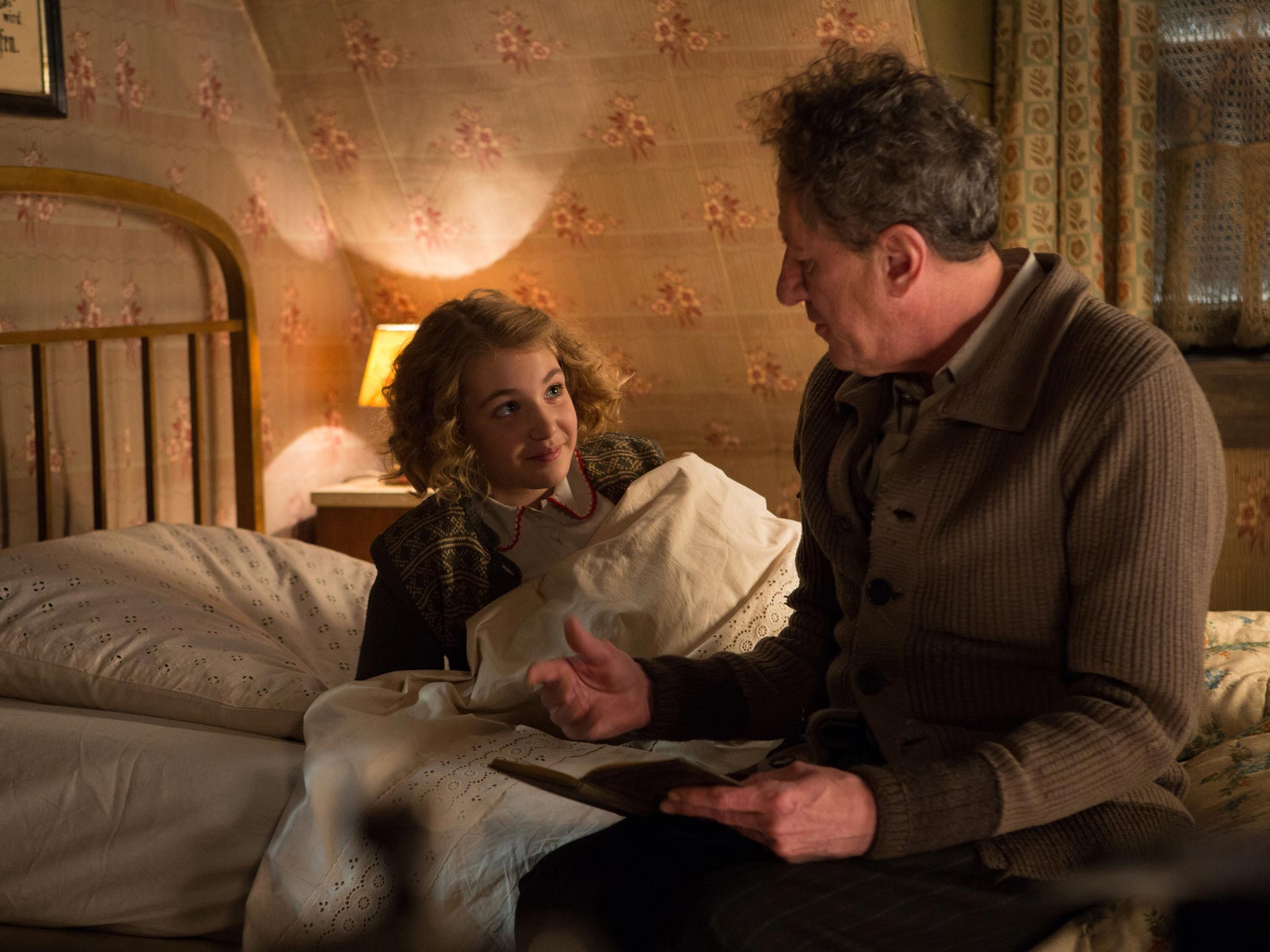 Sentimental education: Sophie Nélisse and Geoffrey Rush in ‘The Book Thief’
