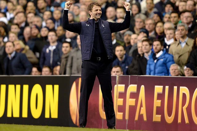 Tim Sherwood hopes the comeback victory against Dnipro will inspire the team