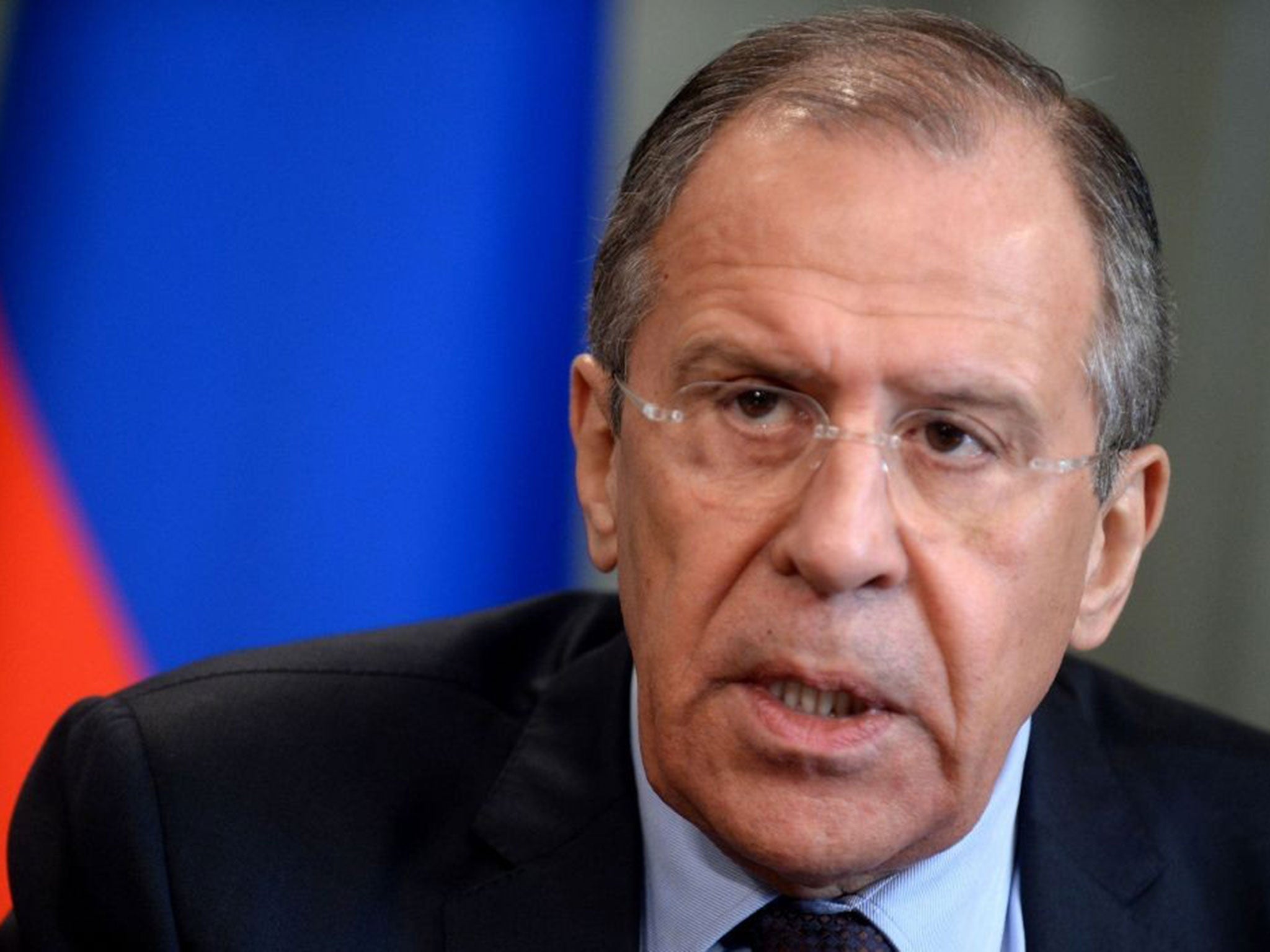 A Russian government statement revealed that Foreign Minister Sergei Lavrov had discussed co-operation over Ukraine with US Secretary of State John Kerry