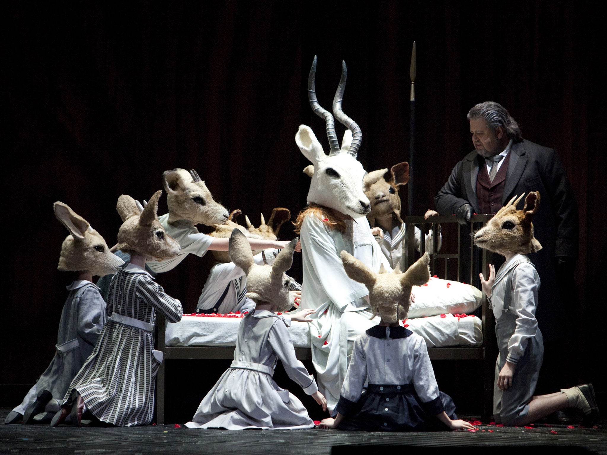A scene from the Royal Opera House’s upcoming production of Richard Strauss’s Die Frau ohne Schatten