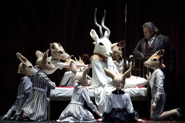 A scene from the Royal Opera House’s upcoming production of Richard Strauss’s Die Frau ohne Schatten