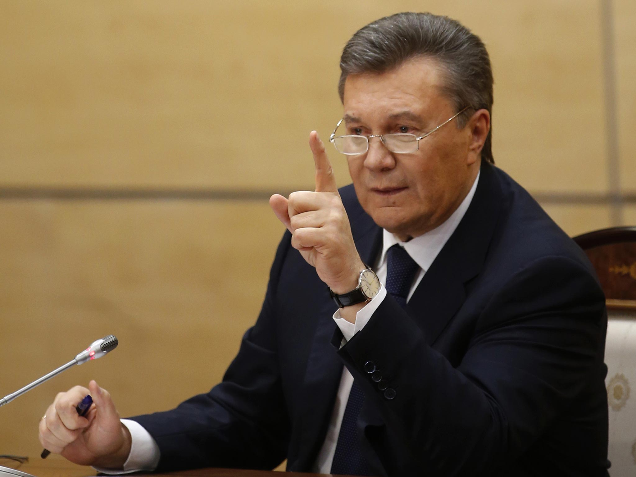 Ukraine's fugitive President Viktor Yanukovych has funnelled millions of pounds through London front companies