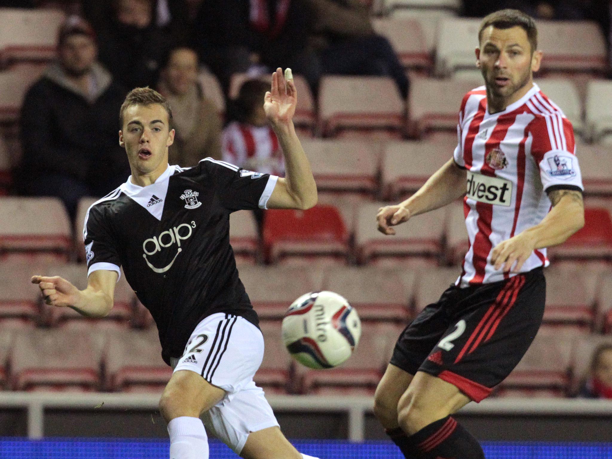 Calum Chambers in action