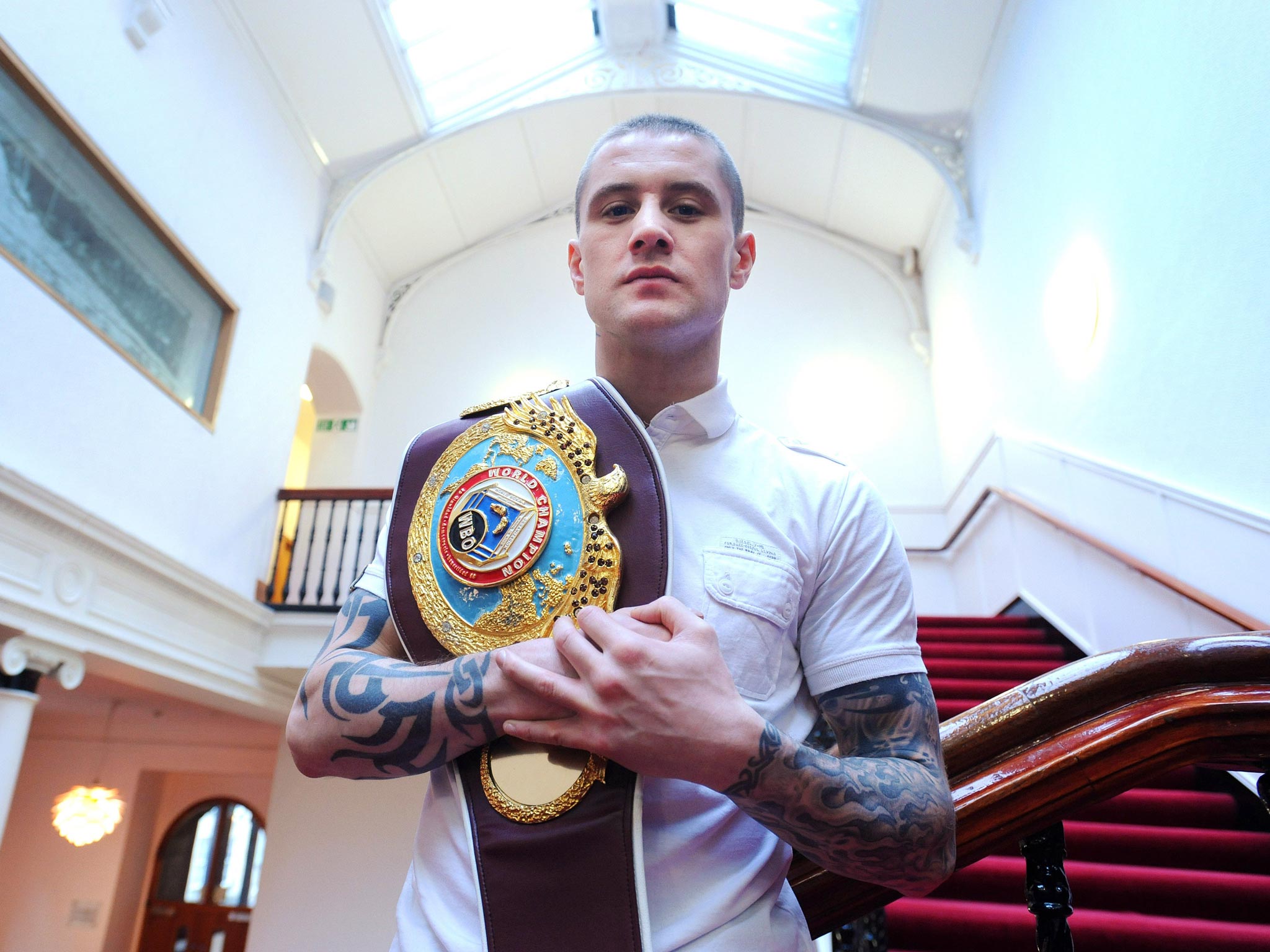 Ricky Burns is facing his ‘toughest challenge yet’ as a boxer when
he takes on Terence Crawford tonight, according to promoter Eddie Hearn