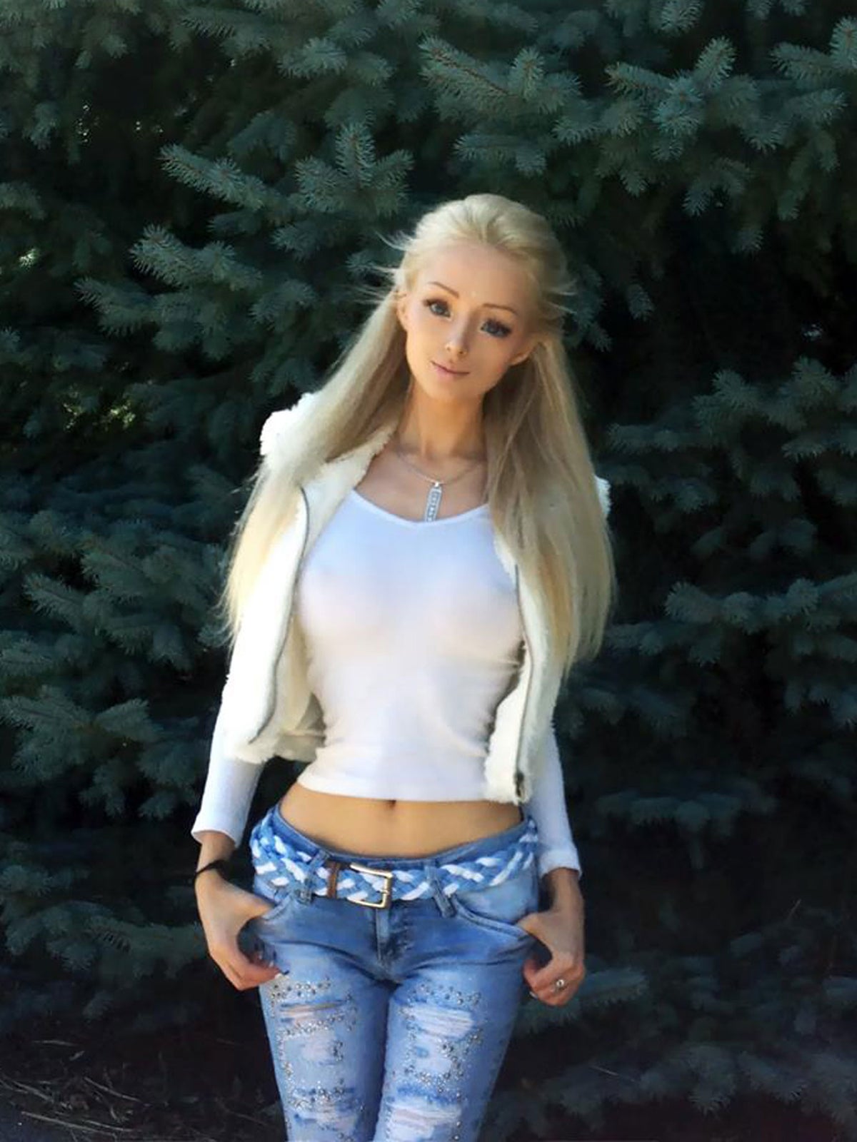 Valeria Lukyanova: For this Ukranian barbie girl, life in plastic is  fantastic - The Economic Times
