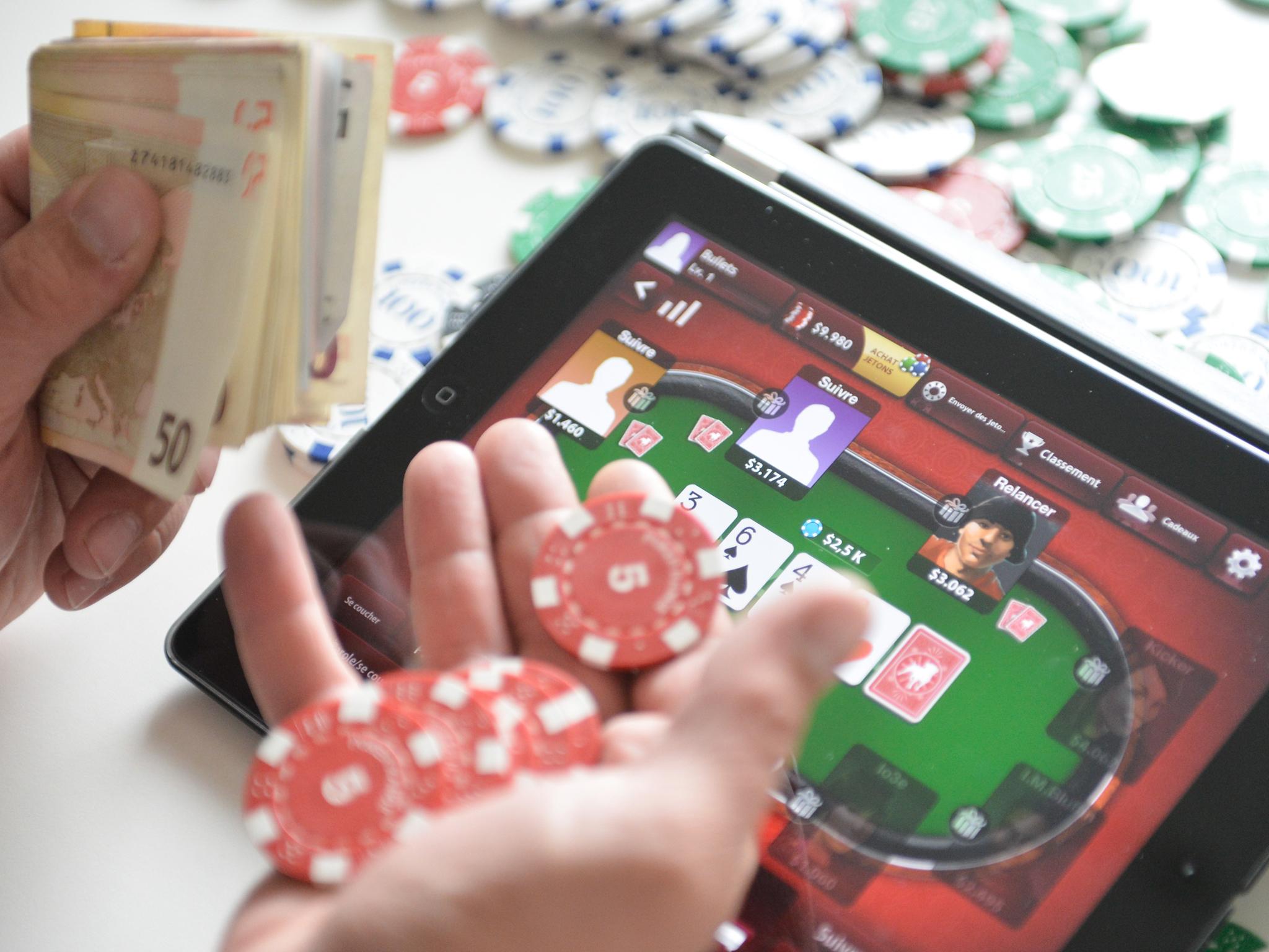 There is particular concern over adverts for online gambling