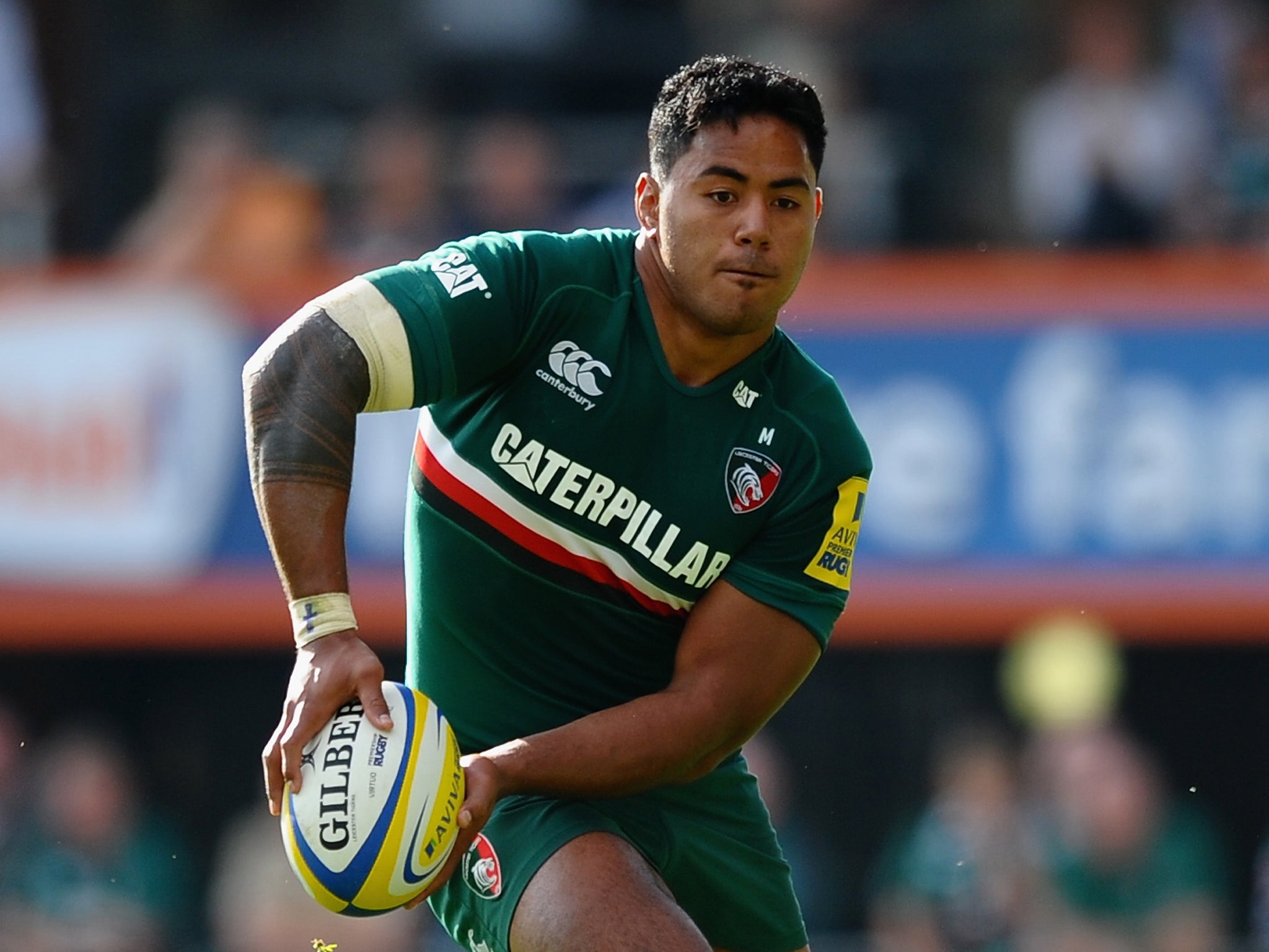 Manu Tuilagi will make his return from a pectoral muscle injury in Leicester's Aviva Premiership match against Newcastle