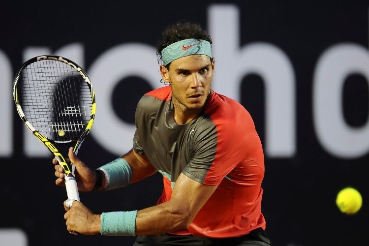 Rafael Nadal is one of the tennis players on the list