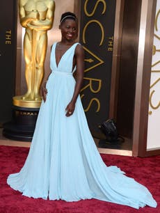 BEST SUPPORTING ACTRESS LUPITA NYONG'O HAILED FASHION QUEEN