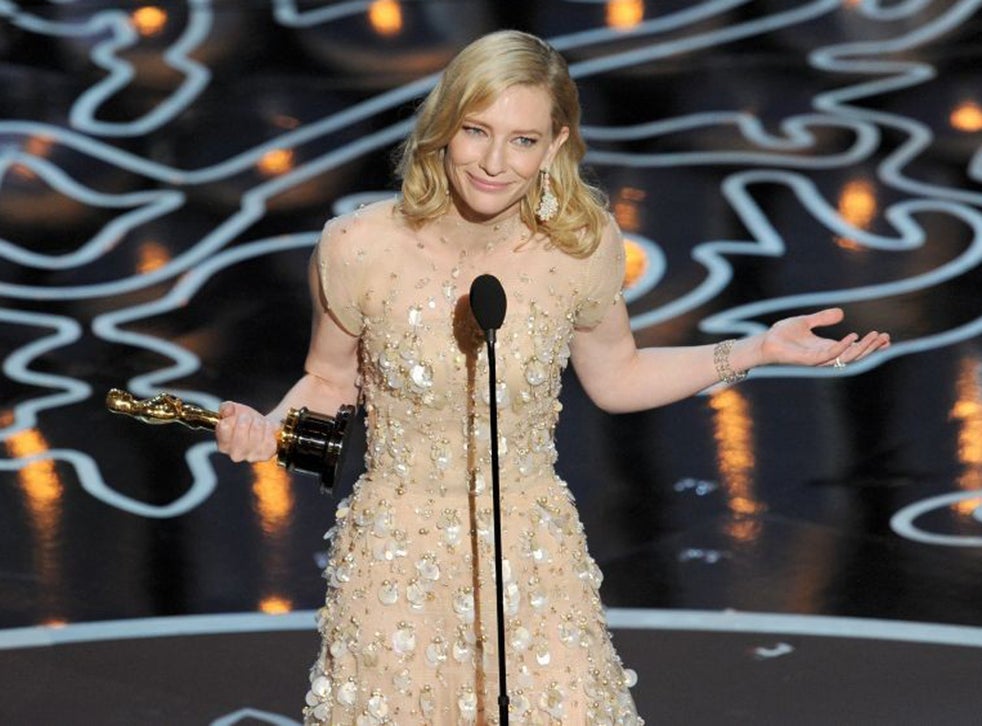 Oscars 2014 Cate Blanchett Wins Best Actress For Blue Jasmine The Independent The Independent