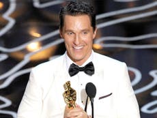 TWITTER REACTS TO MCCONAUGHEY THANKING HIMSELF AT OSCARS