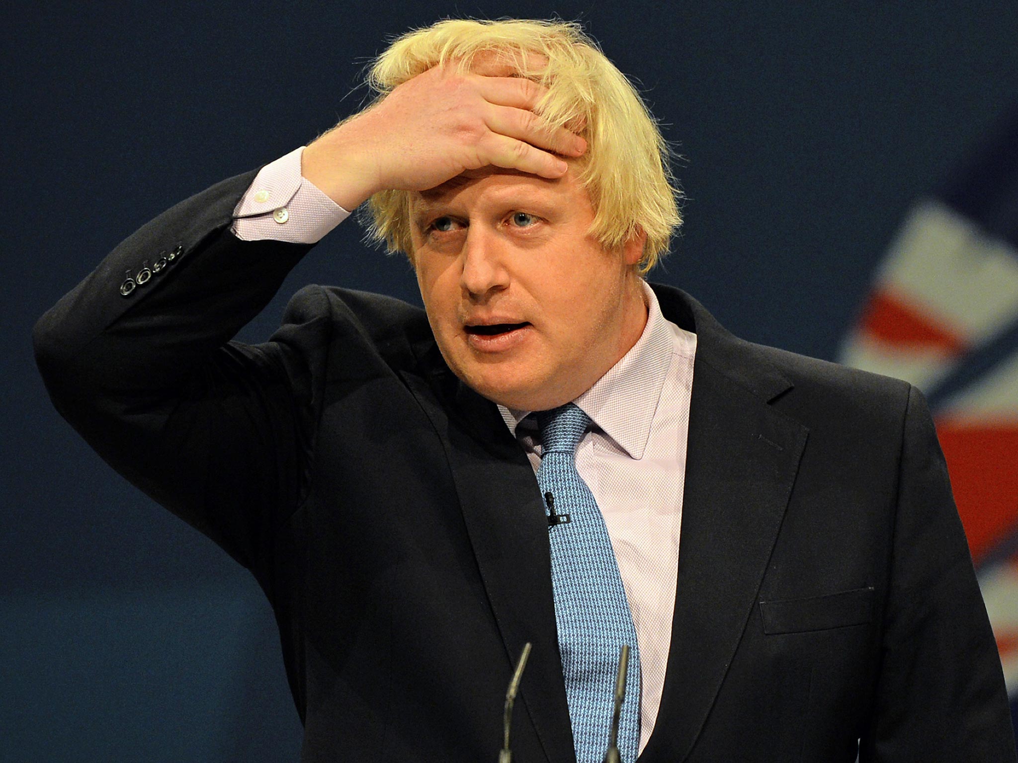London Mayor Boris Johnson has said that he does not want to become the Tory party leader