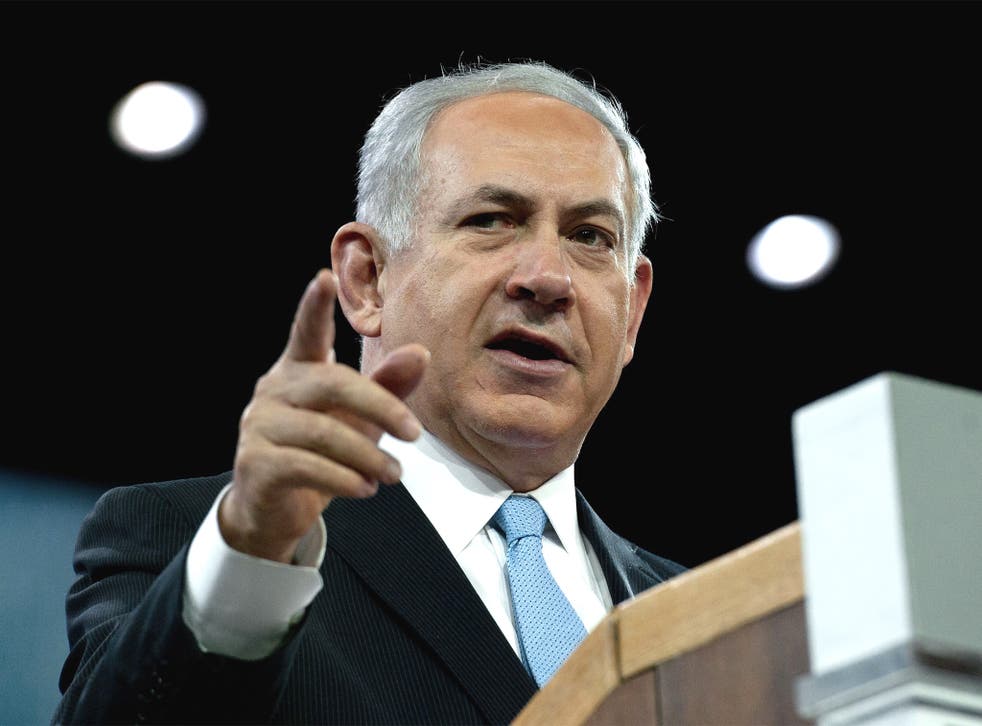 Israeli Prime Minister Benjamin Netanyahu told the American Israel Public Affairs Committee’s Policy Conference in Washington that the Palestinian President must ‘stop denying history’