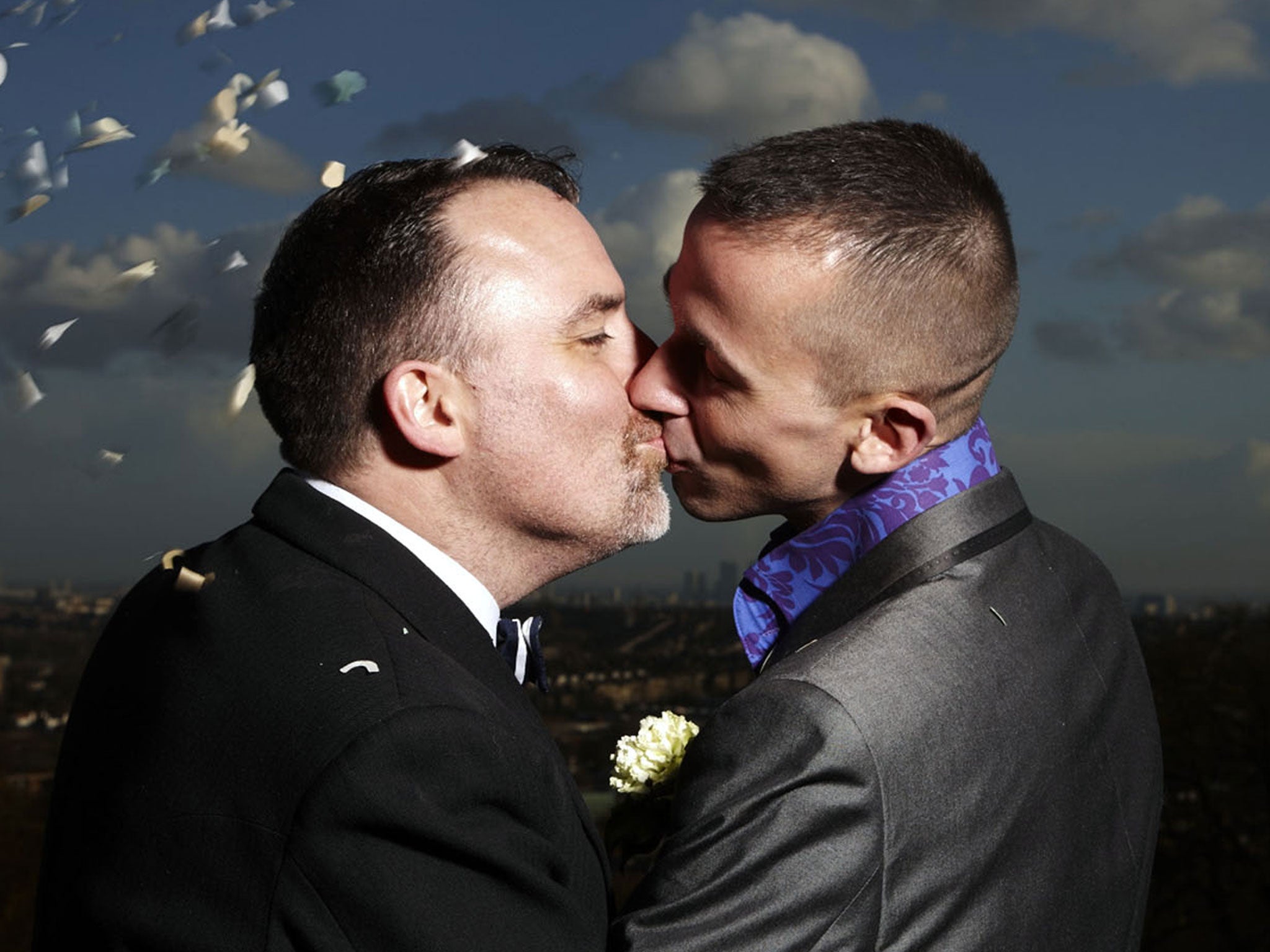 The couple will marry shortly after the equal marriage bill is passed