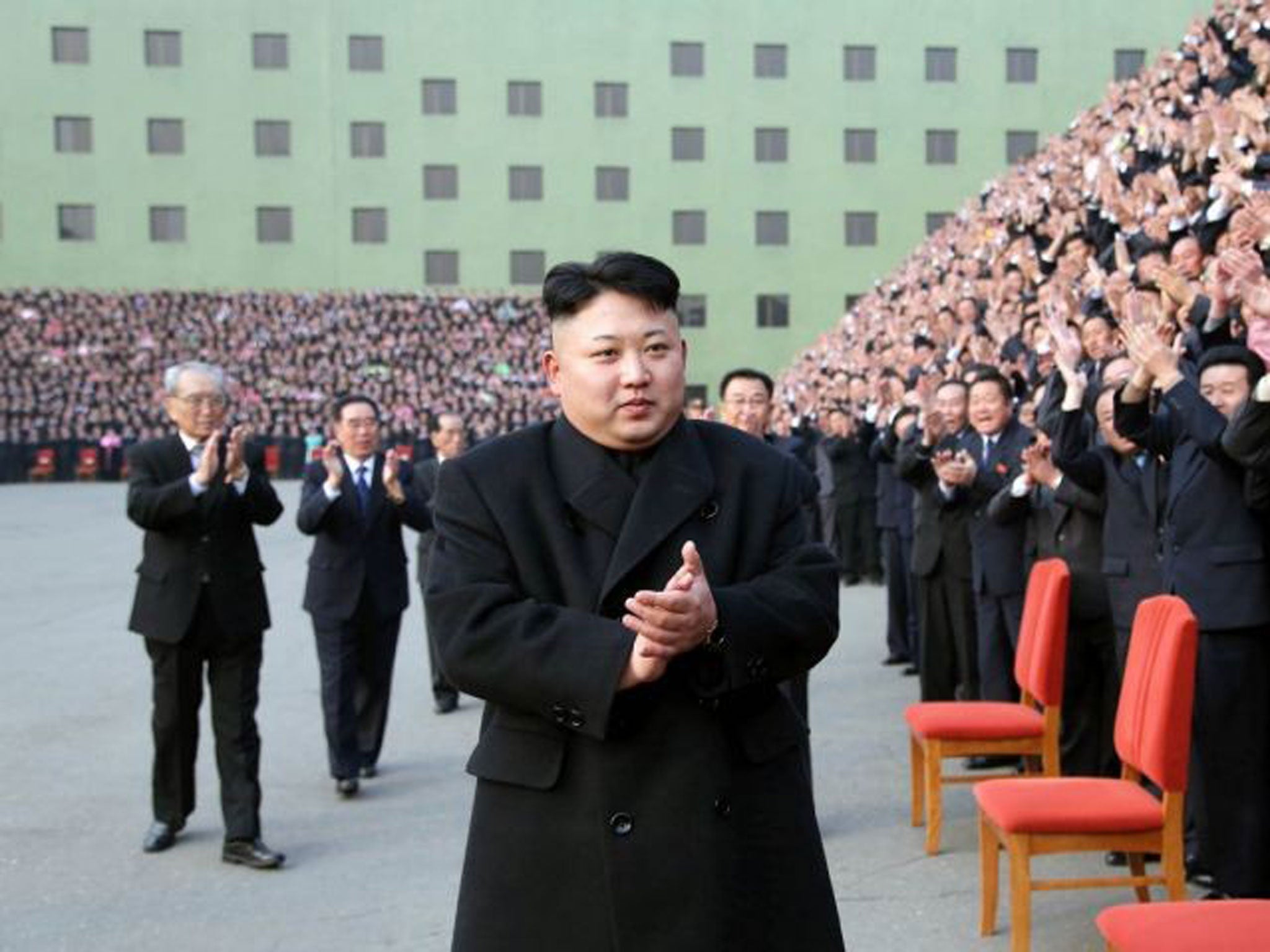 Kim Jong-un, the third in his family to rule the secretive state, is running unopposed in a legendary mountain district.