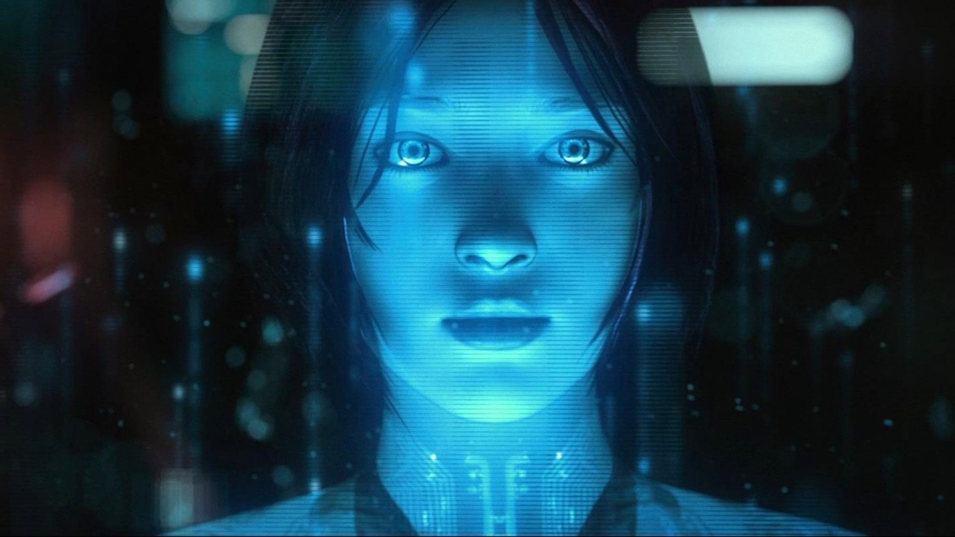 Cortana as she appears in the Halo 4 videogame