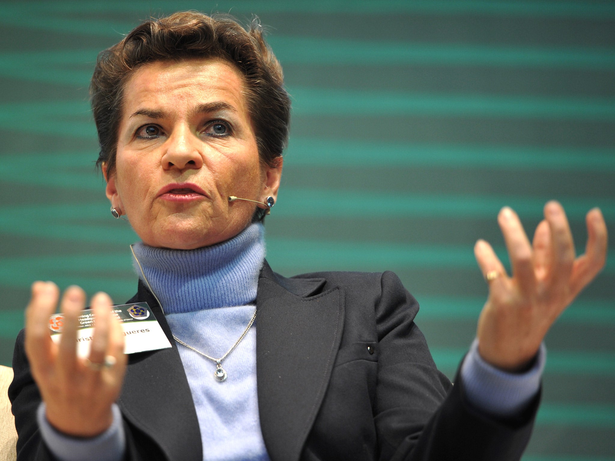 Christiana Figueres, executive secretary of the UNFCC