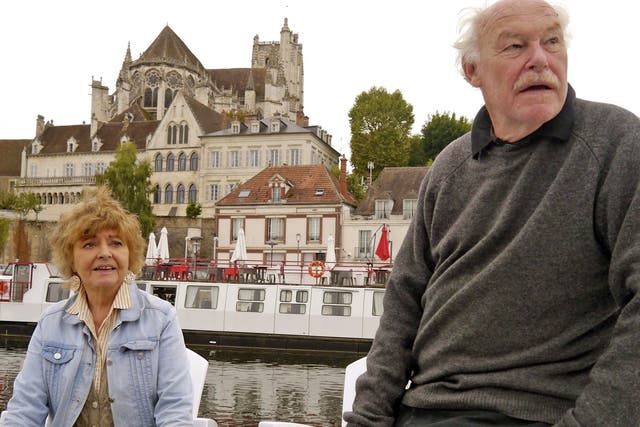 Timothy West and Prunella Scales in ‘Great Canal Journeys’