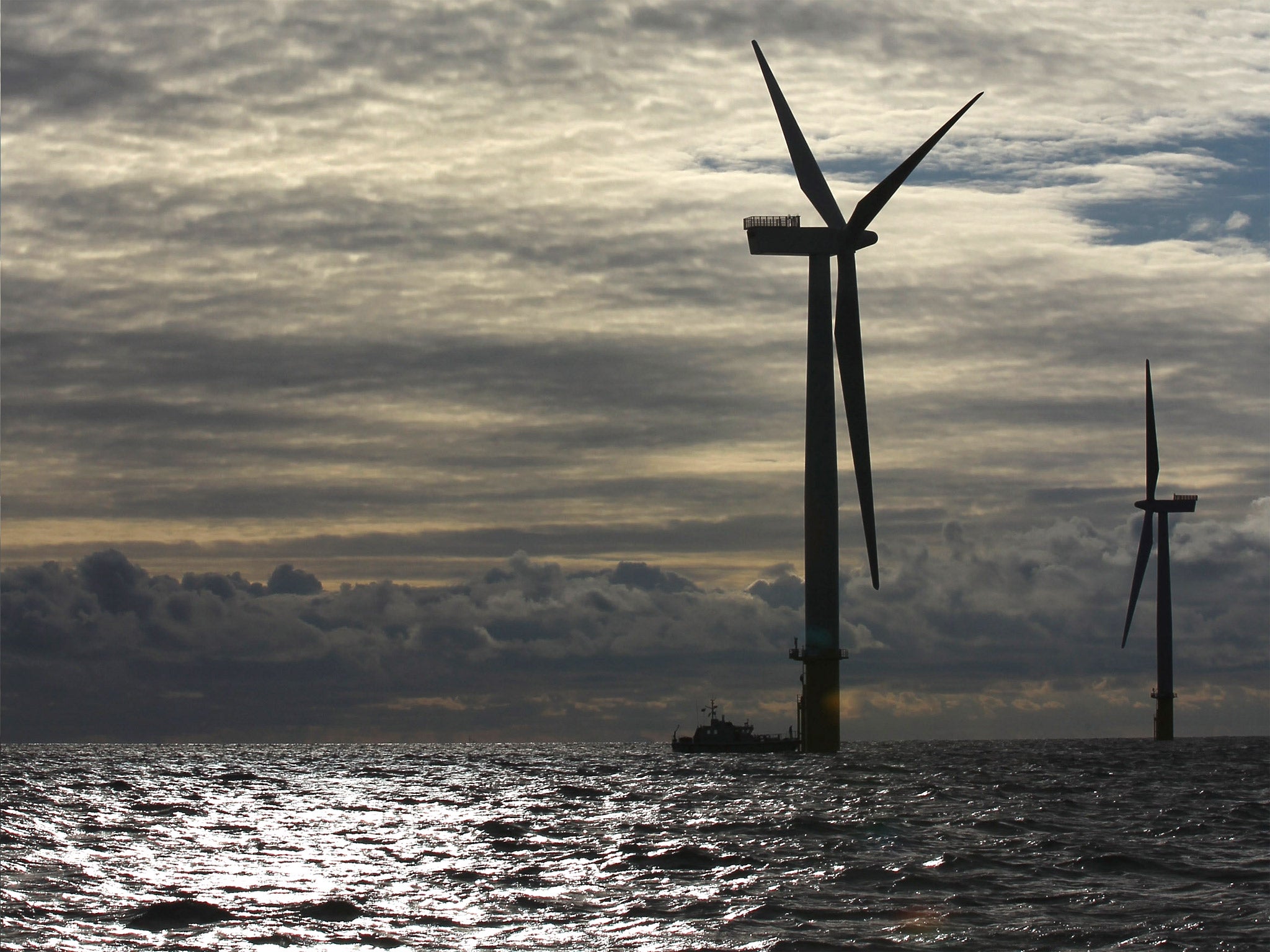 Institutional investors are being urged to back renewable energy projects like wind farms