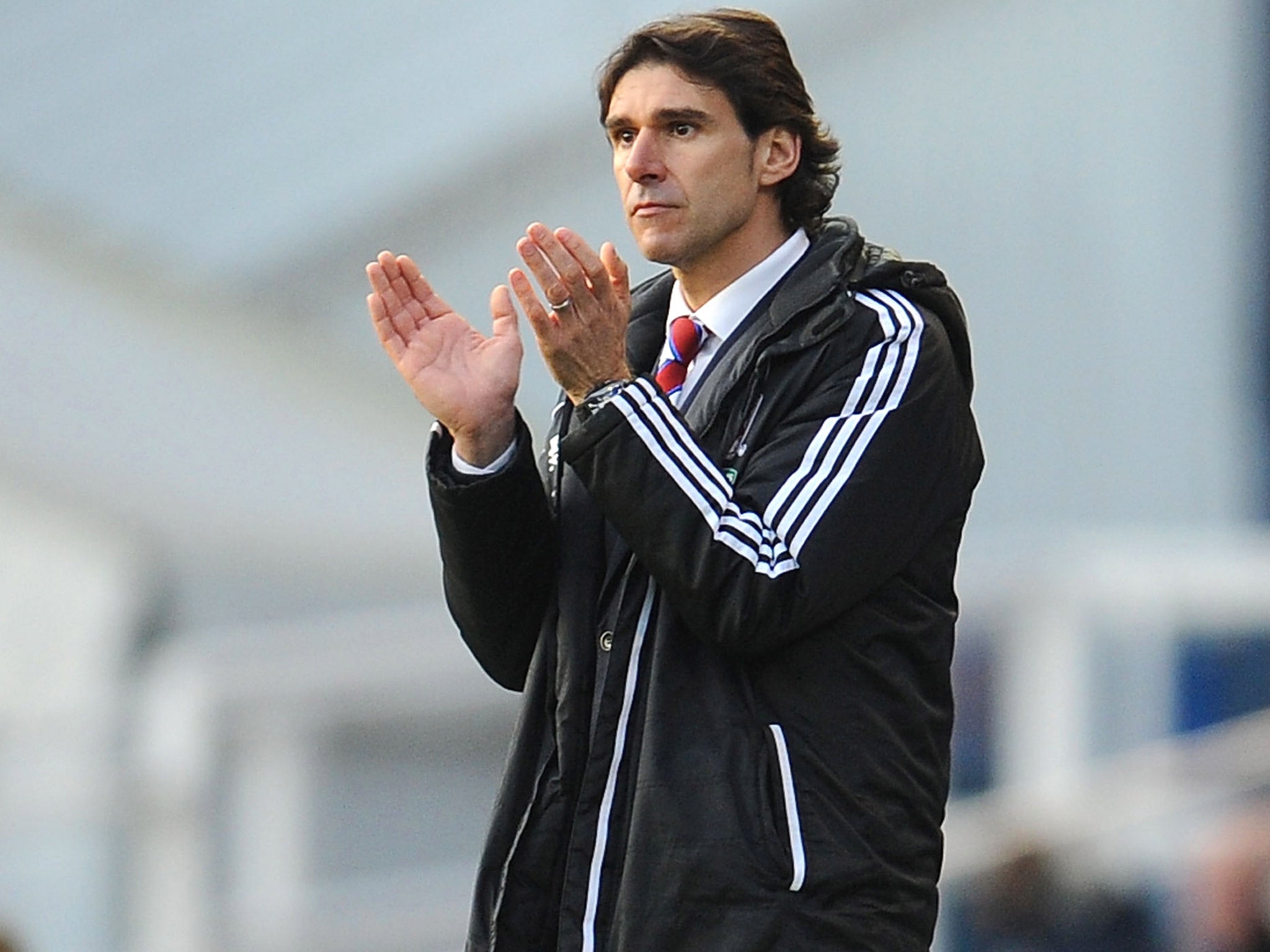 Aitor Karanka was made Boro head coach in November
