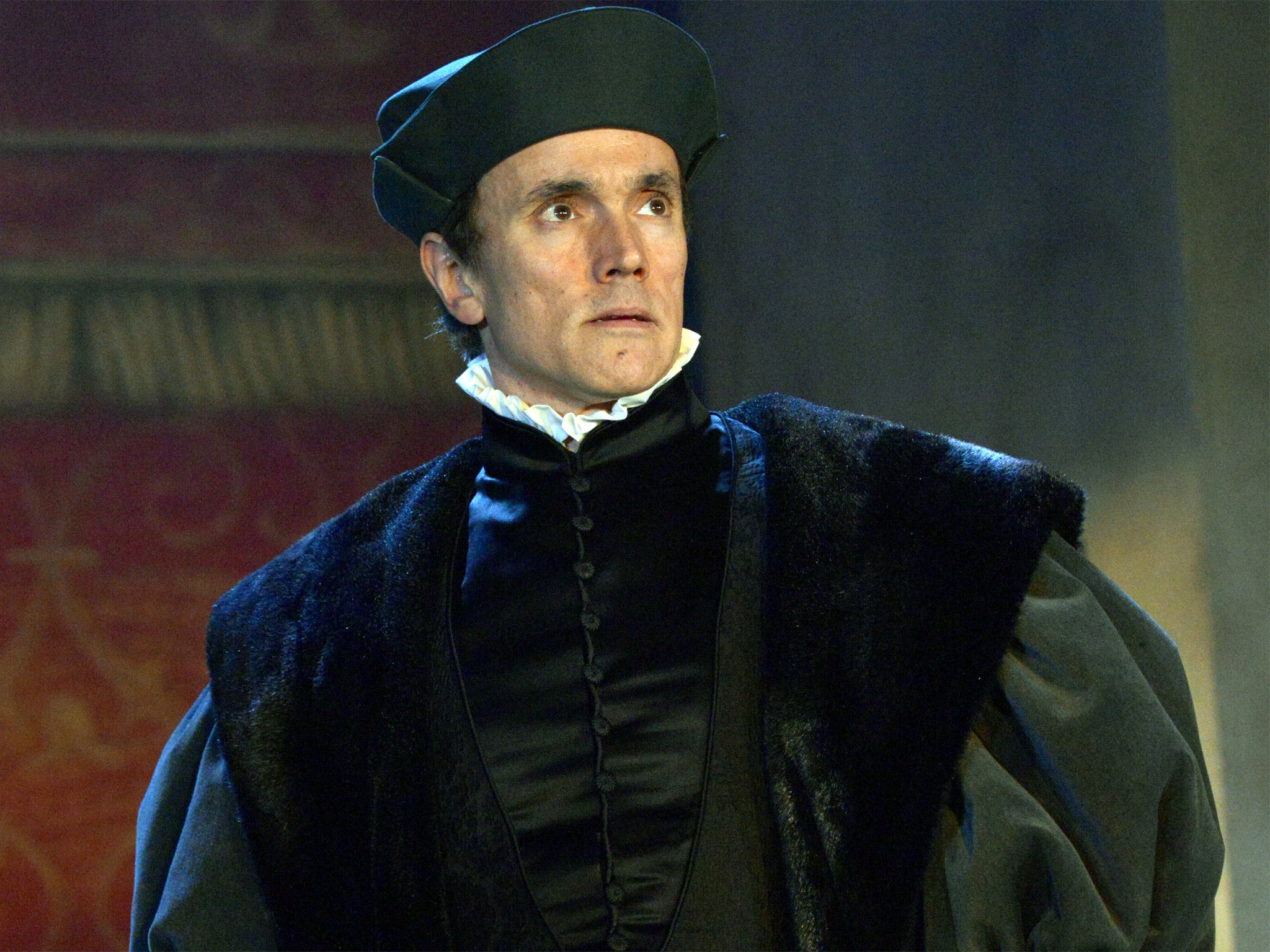Ben Miles as Thomas Cromwell in the stage adaptation of ‘Bring Up the Bodies’ by Hilary Mantel