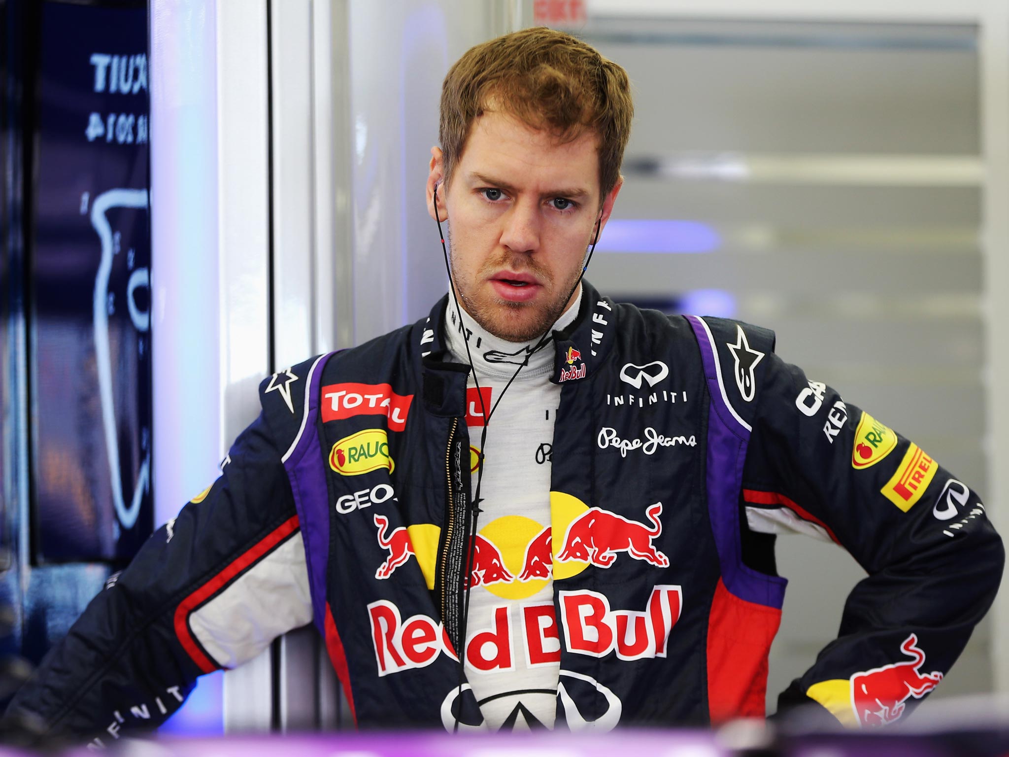 Sebastian Vettel has admitted Red Bull are having a 'bloody difficult time' adapting to their new RB10