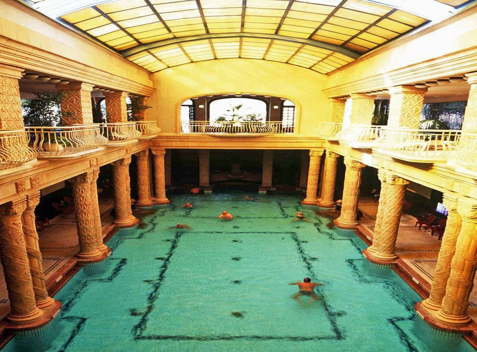The pool at Budapest's Gellert