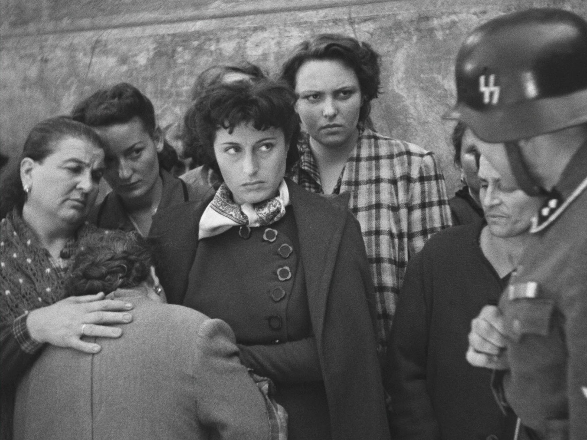 Eye contact: Anna Magnani in ‘Rome, Open City’