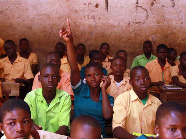 Class act: the VSO school in Ghana Sarah Brown visited