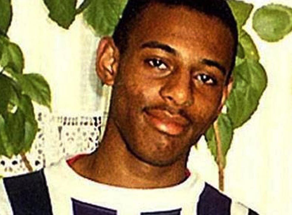 Murdered black teenager Stephen Lawrence, who was stabbed to death in south London in 1993