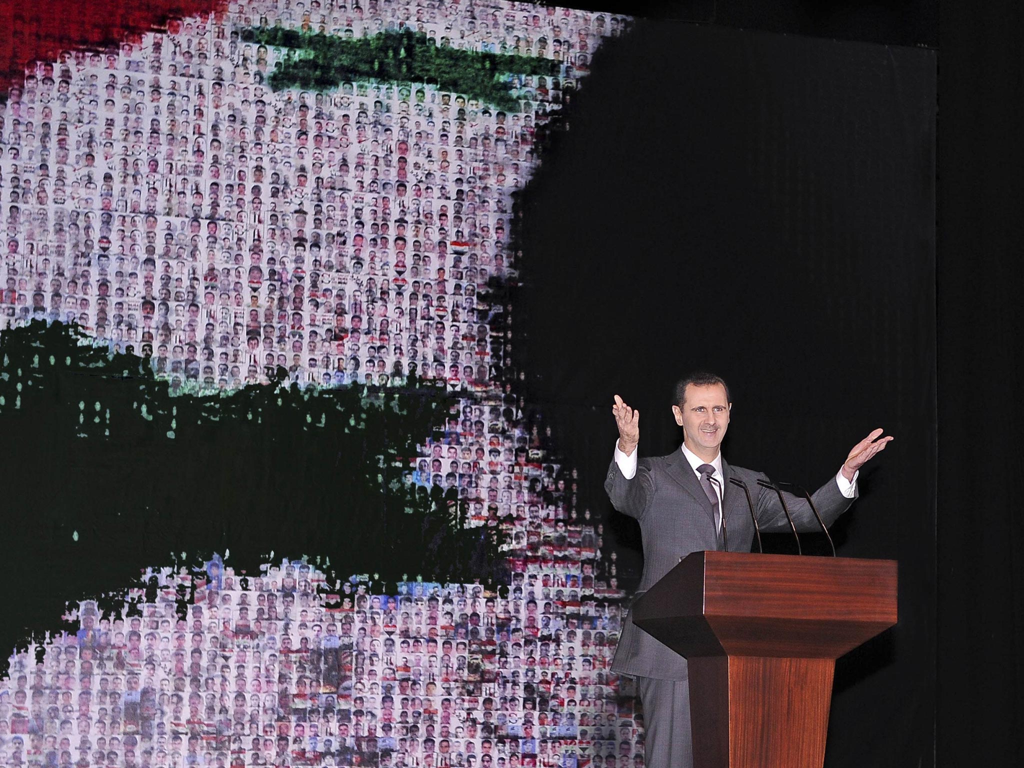 Assad has overseen a civil war in which 190,000 people have died