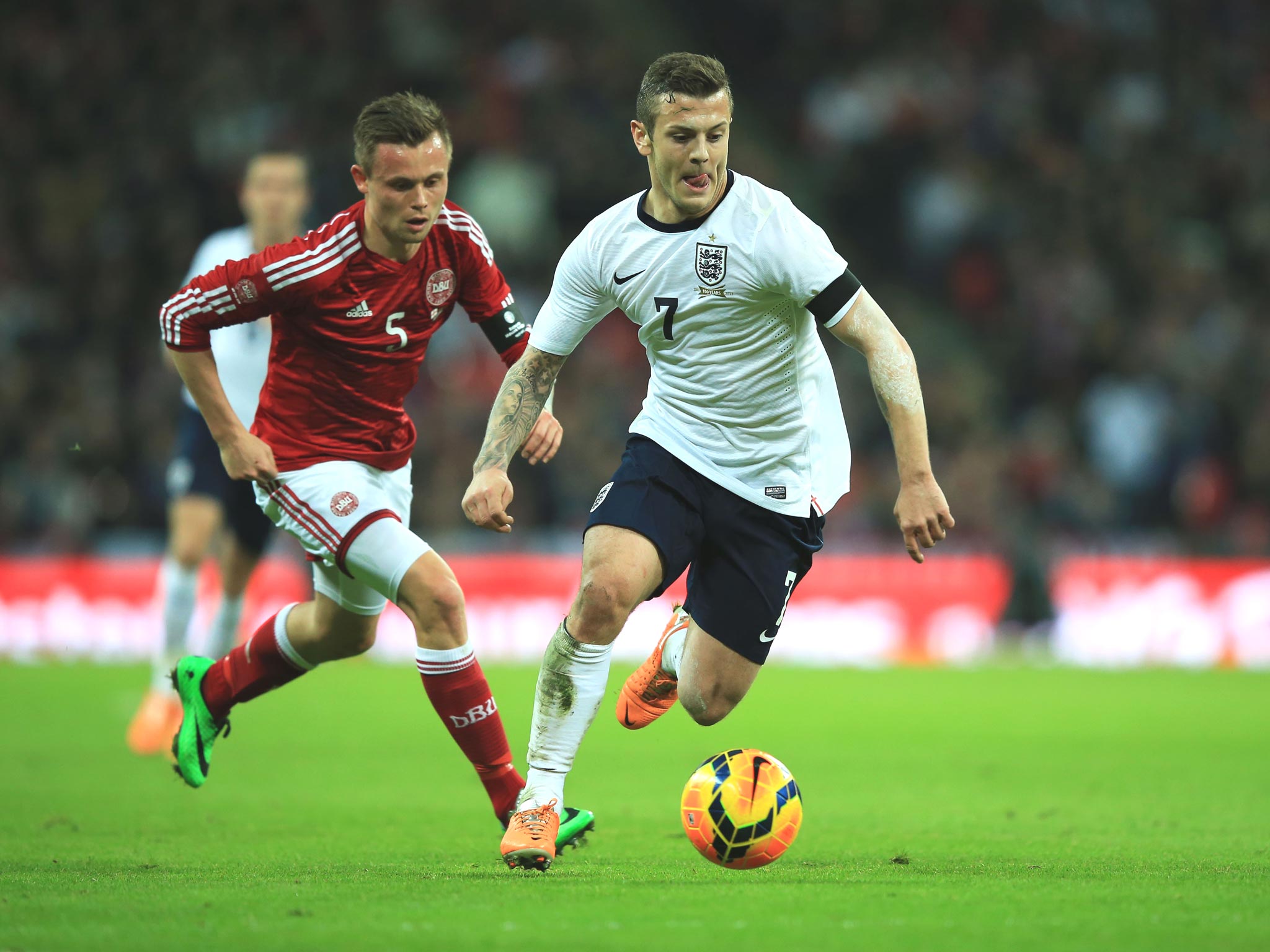 Jack Wilshere will have a maximum of five games for Arsenal in which to stake his claim for the World Cup