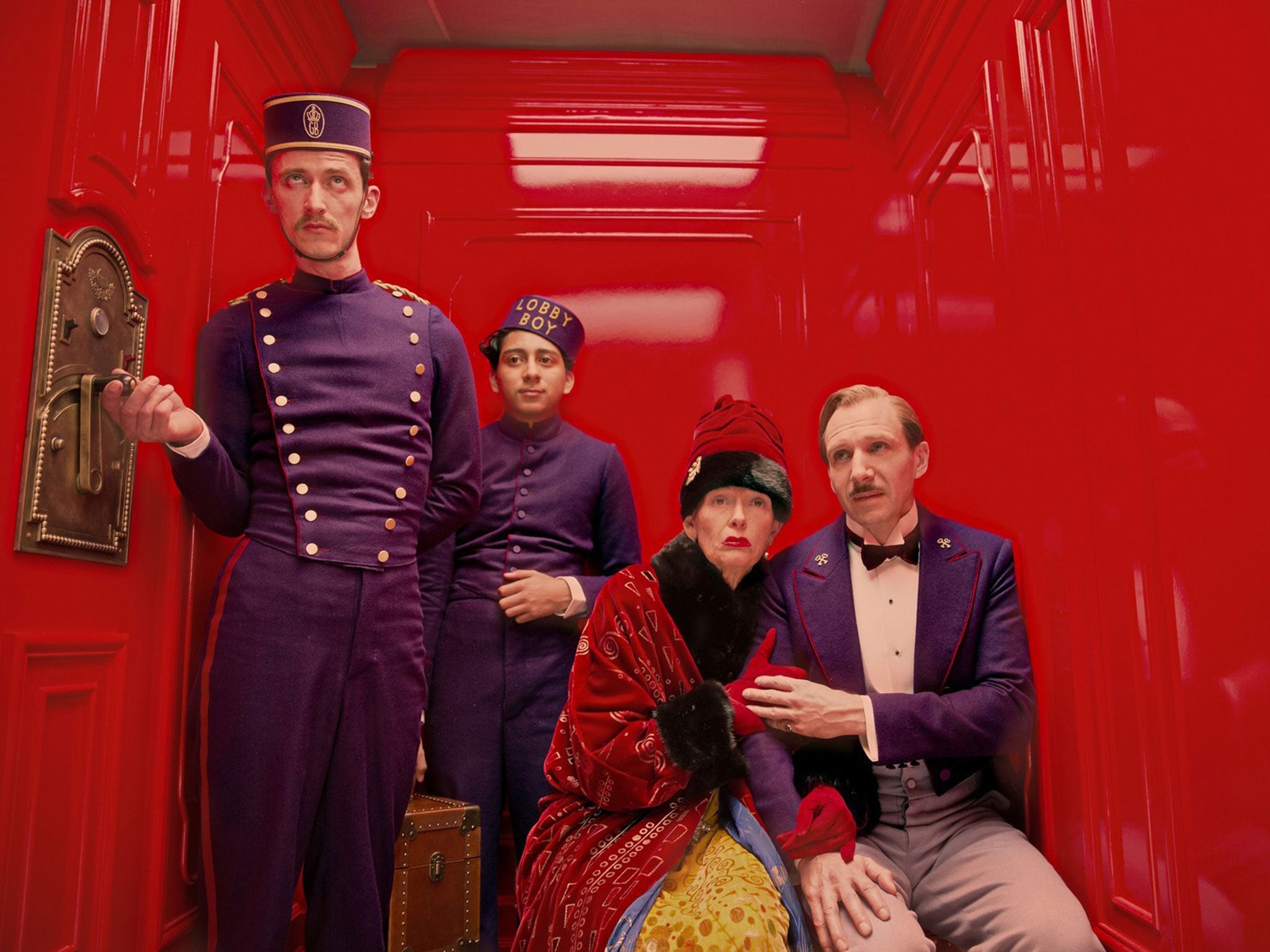 The Grand Budapest Hotel won two Oscars