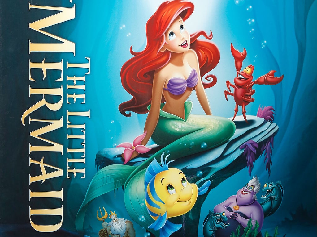 A poster of Disney's The Little Mermaid at a special screening at Walter Reade Theater on September 21, 2013 in New York City.