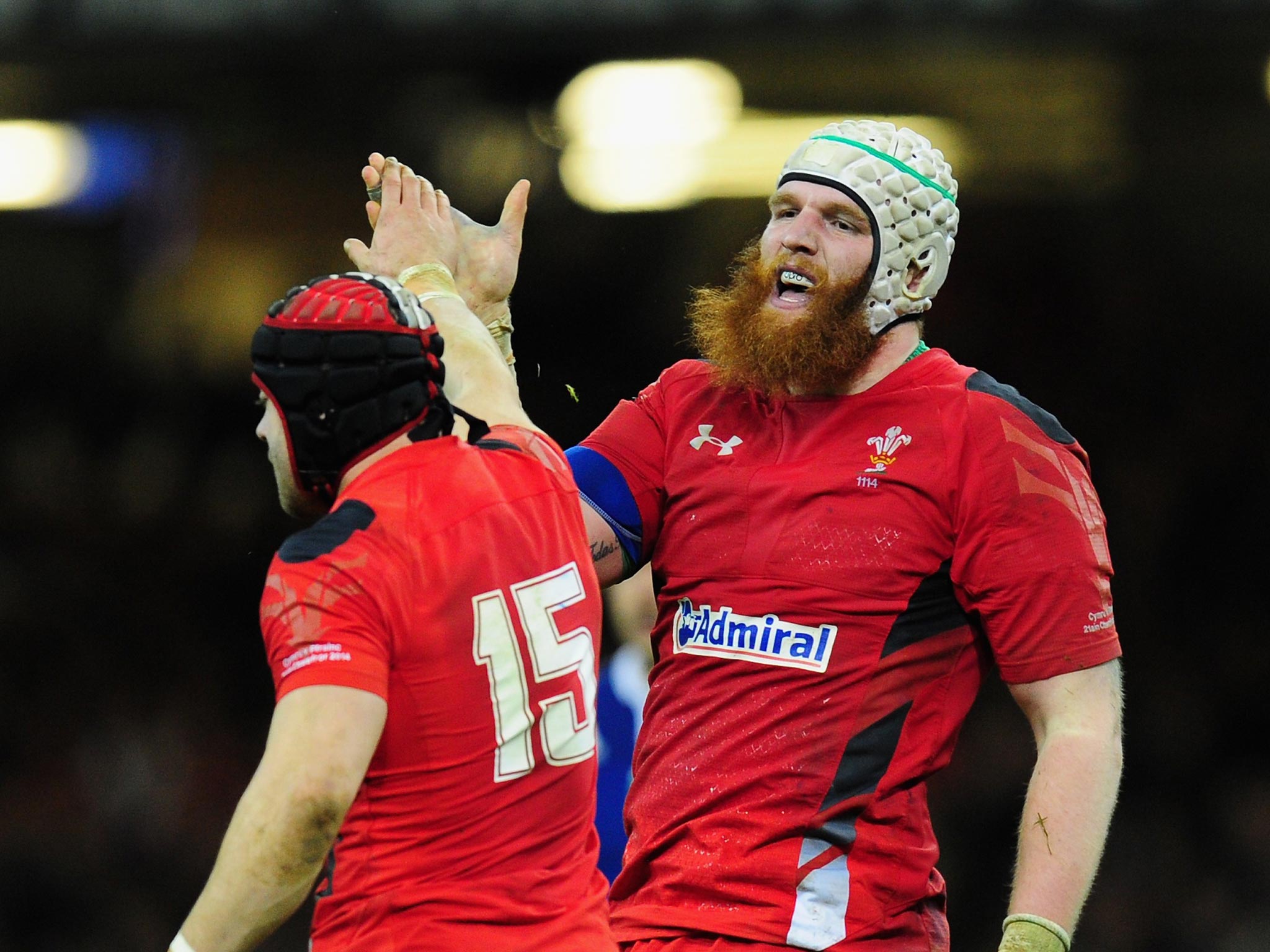 Jake Ball, born in Ascot, will make his second start for Wales at Twickenham tomorrow