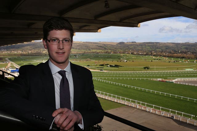 Trainer Harry Fry enjoys the sights and sounds of Cheltenham