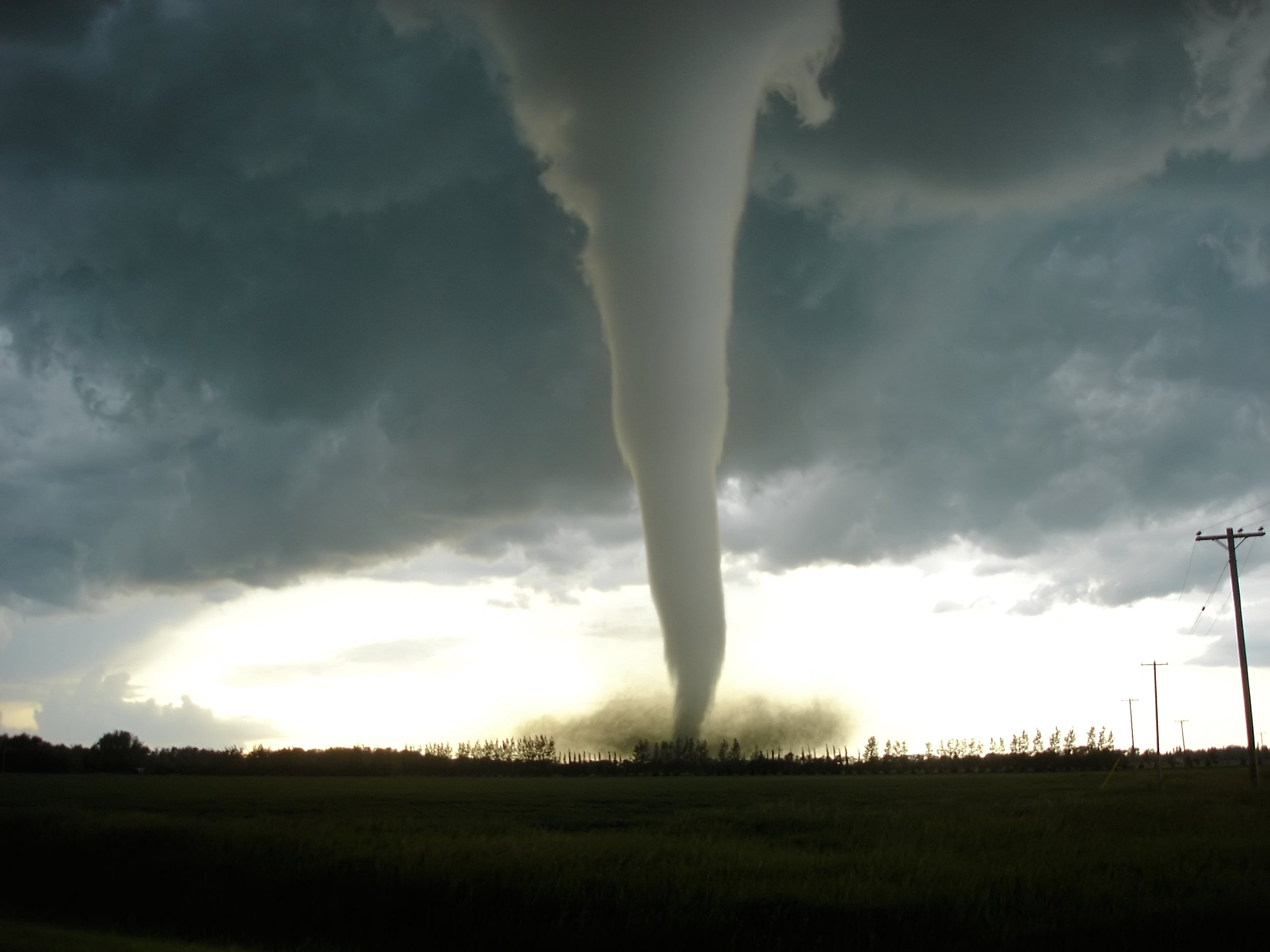 A category F5 tornado in Canada.
