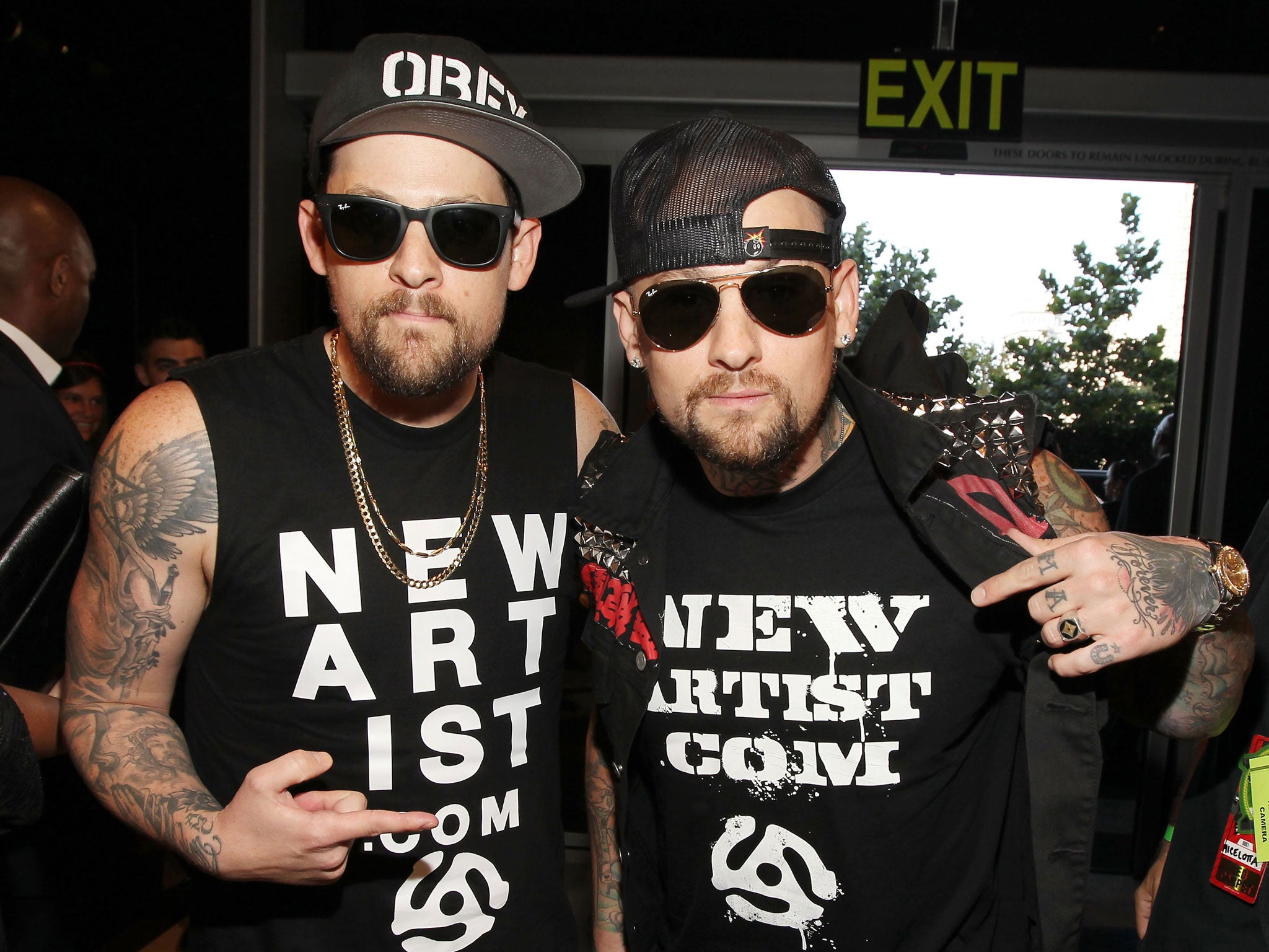 Good Charlotte's Joel and Benji Madden have teamed up with One Direction's Liam Payne and Liam Tomlinson to record new songs
