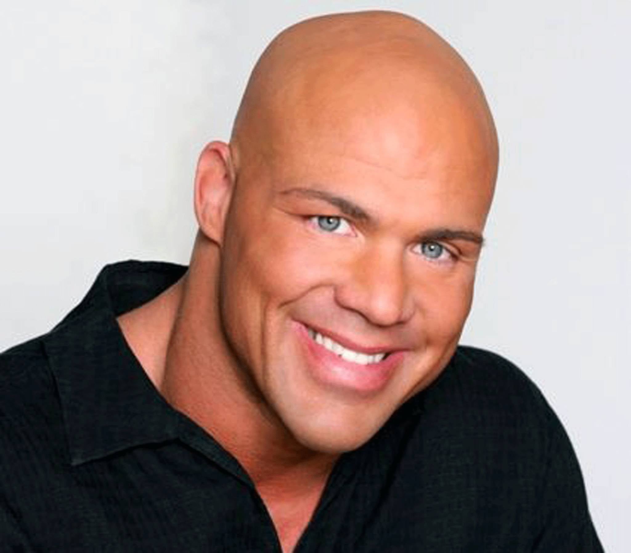 Will Kurt Angle survive the sharkpocalypse? I don't know but look at his gorgeous shiny head