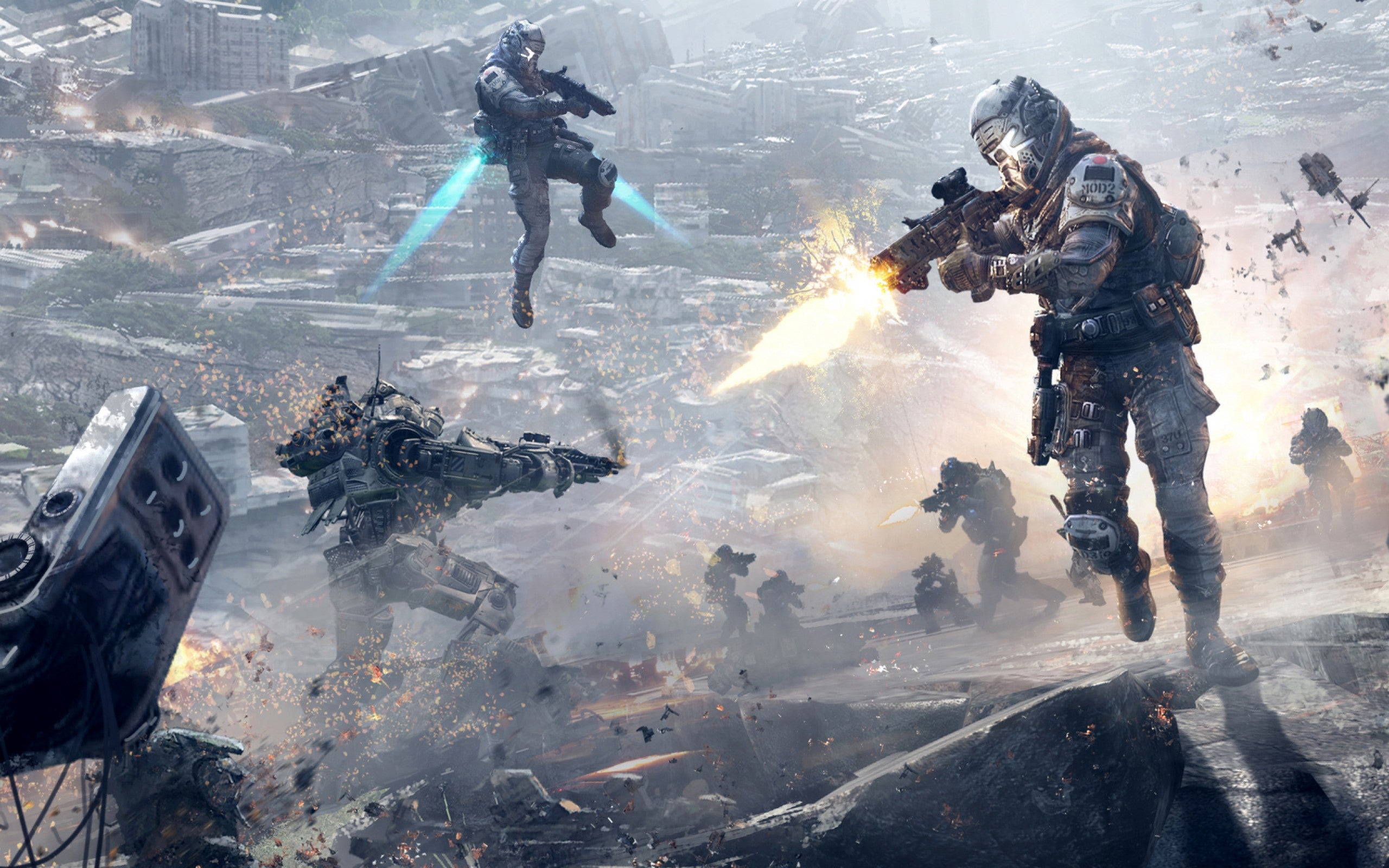 TitanFall Titans Loadouts & Setup - ALL Customization Options, Weapon  Types, Abilities Gameplay 