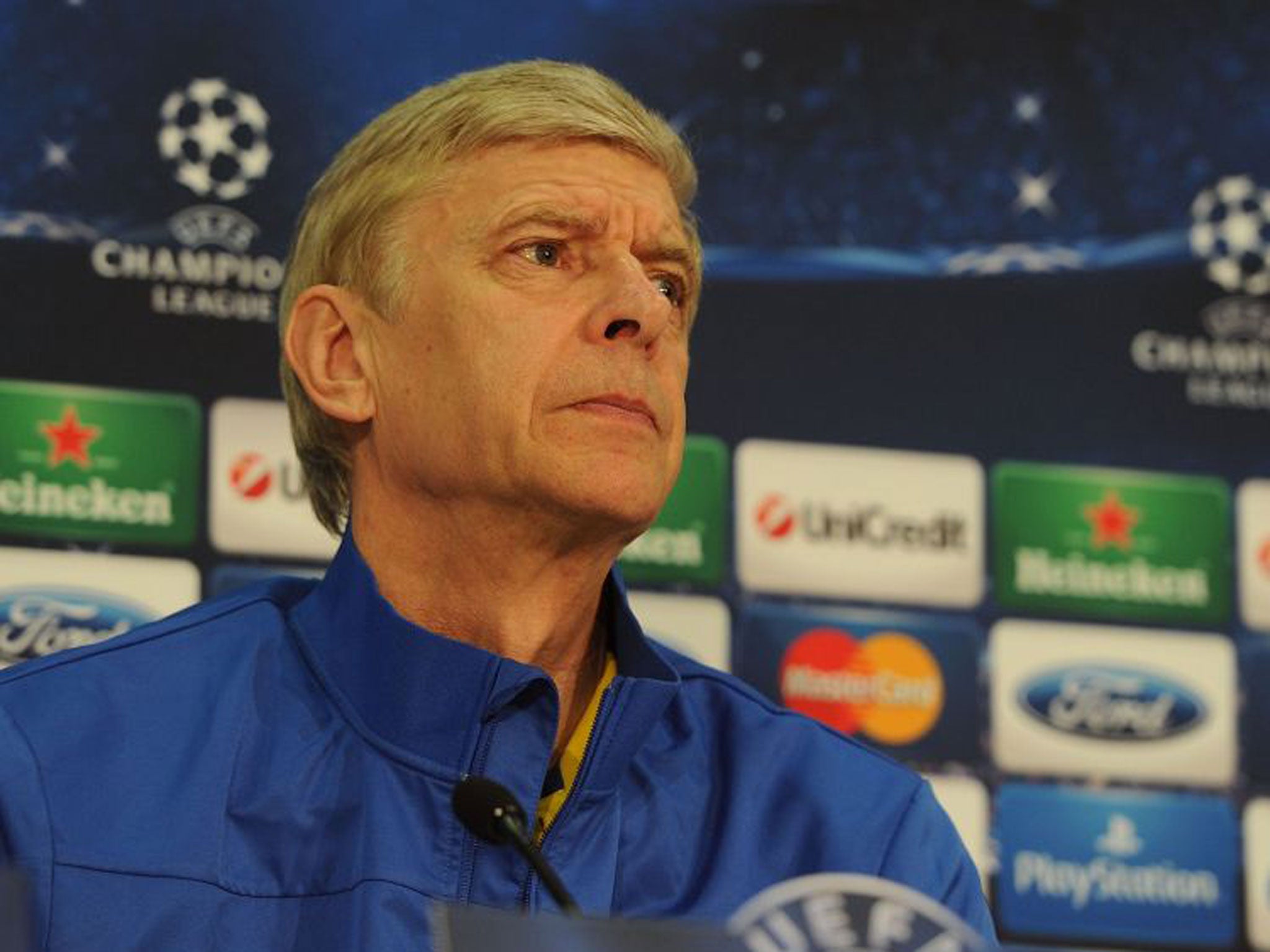 Arsène Wenger takes his side to Germany needing to reverse a 2-0 defeat in the first leg against Bayern